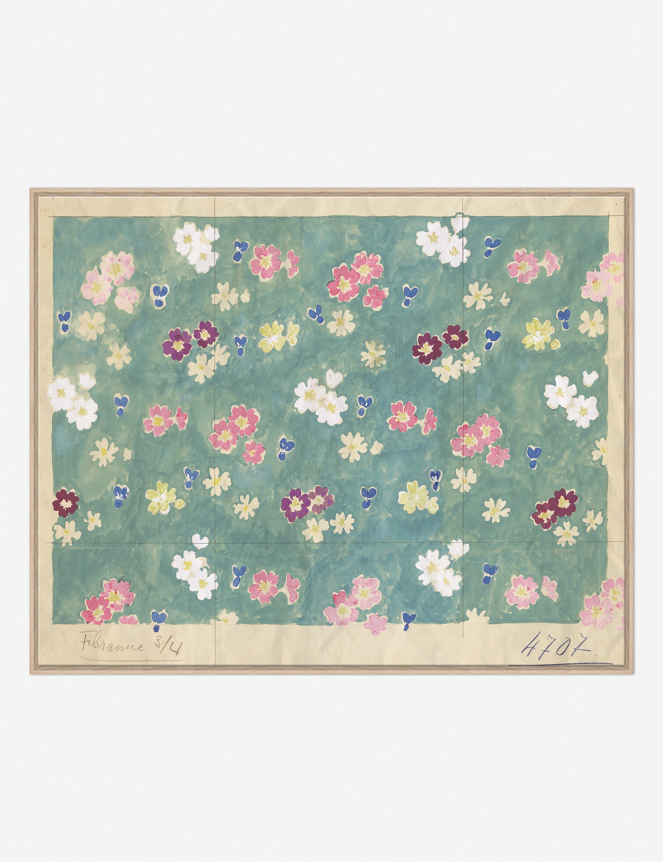 Paule Marrot Flower Field Print - Vintage Floral Artwork for Home Decor, Wall Art & Gift Ideas | Perfect for Living Room, Bedroom & Office