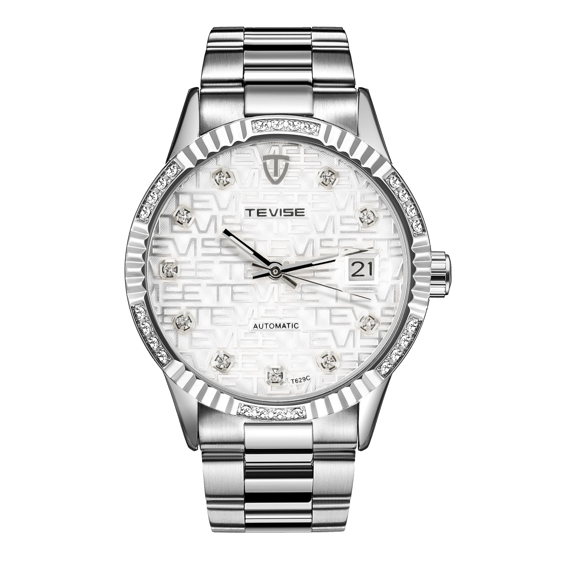Premium Swiss Automatic Men's Business Watch - Waterproof, Calendar Display - Ideal for Office, Formal Events & Professional Settings