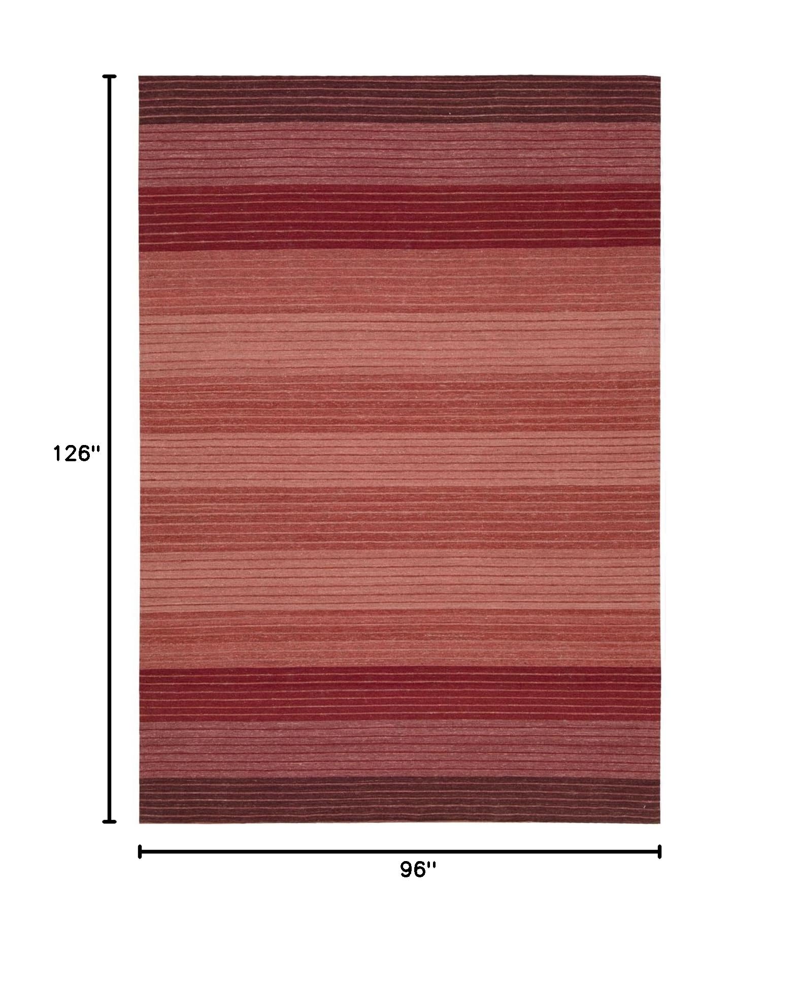 Kathy Ireland Home Griot Striped Saffron 8' x 10'6