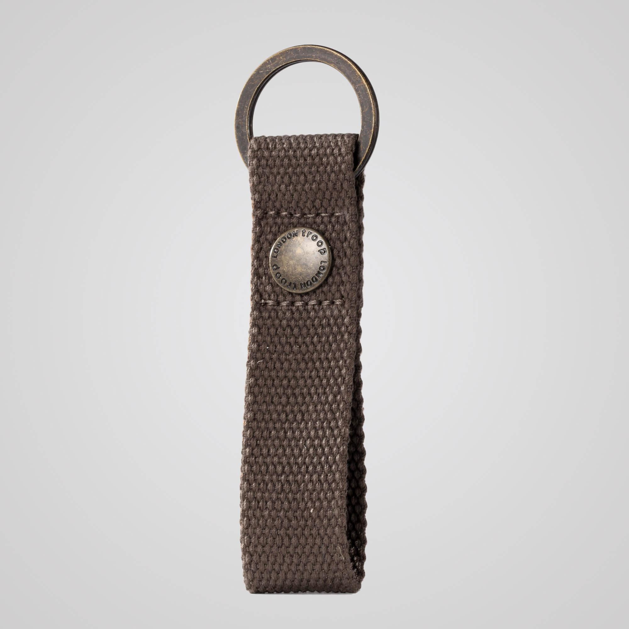 Troop London Practical Loop Keyring - Durable Metal Key Chain for Keys, Car Keys & Accessories - Perfect for Home, Office & Travel Use