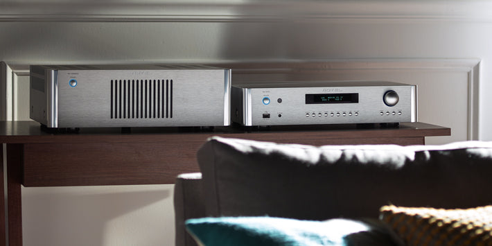 Rotel RB-1552 MKII Stereo Power Amplifier - 120W x 2 Channel HiFi Audio System for Home Theater & Music Listening