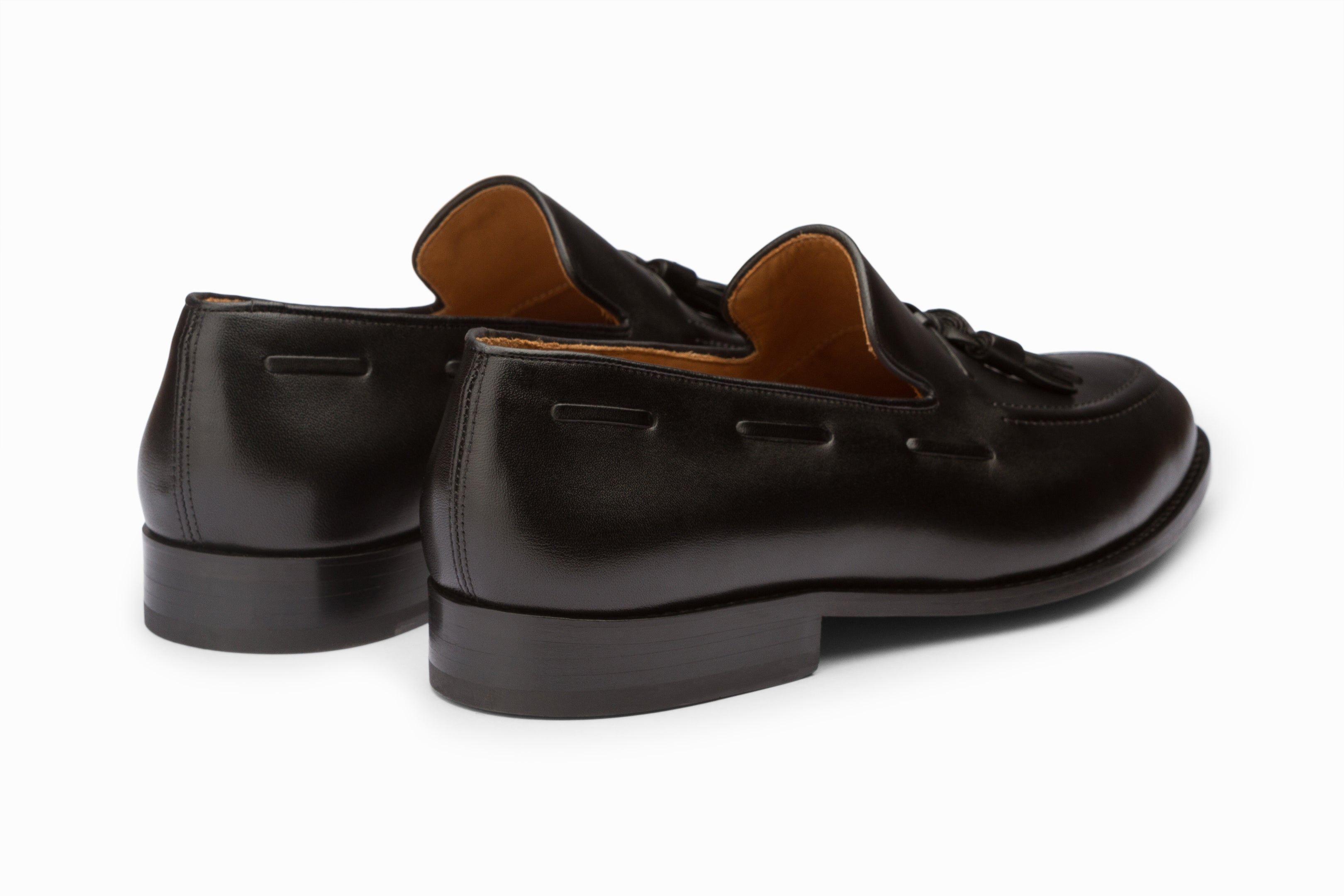 Stylish Black Tassel Loafers for Women & Men | Comfortable Slip-On Dress Shoes for Office, Business & Casual Wear