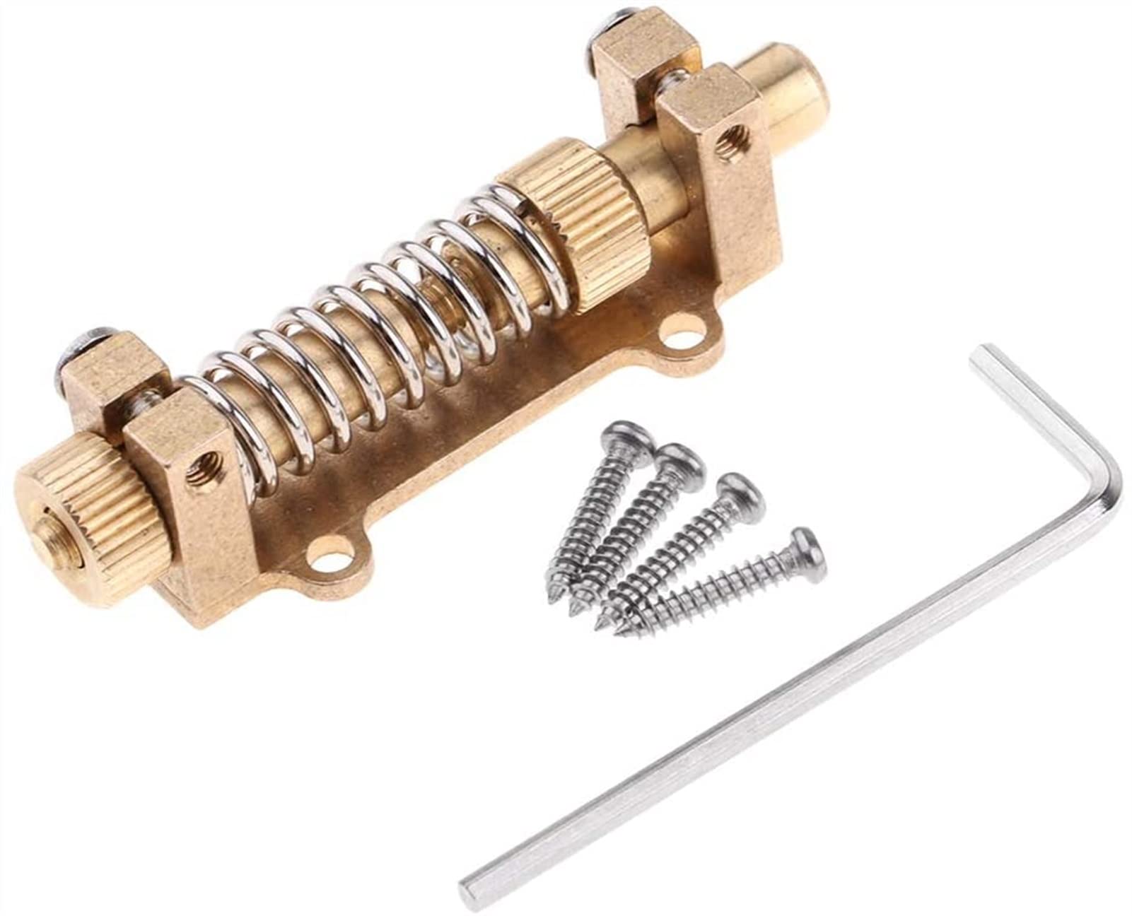High-Quality Brass Tremolo Stabilizer & Bridge Saddle Kit for Electric Guitar - Improve Tuning Stability & Sustain - Perfect for Rock, Blues & Metal Performances
