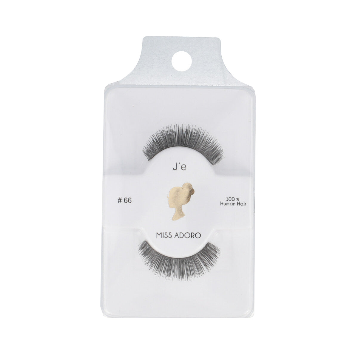 Natural Looking False Eyelashes #66 - Volumizing & Lengthening Lashes for Dramatic Eye Makeup | Perfect for Parties, Weddings & Special Occasions