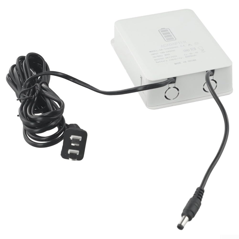 12V 2A Mini UPS Battery Backup - Long Lasting Lithium Battery for Uninterruptible Power Supply - Ideal for Home Office, Router, CCTV & Network Equipment
