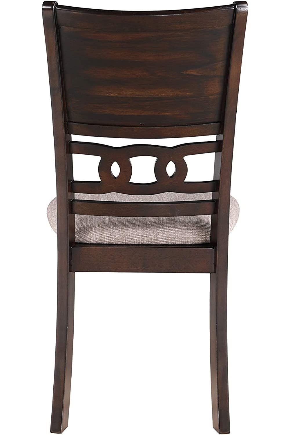 Premium Gia Dining Chairs Set of 2 - Classic Cherry Brown Wooden Chairs for Kitchen, Dining Room & Breakfast Nook - Comfortable & Stylish Home Furniture