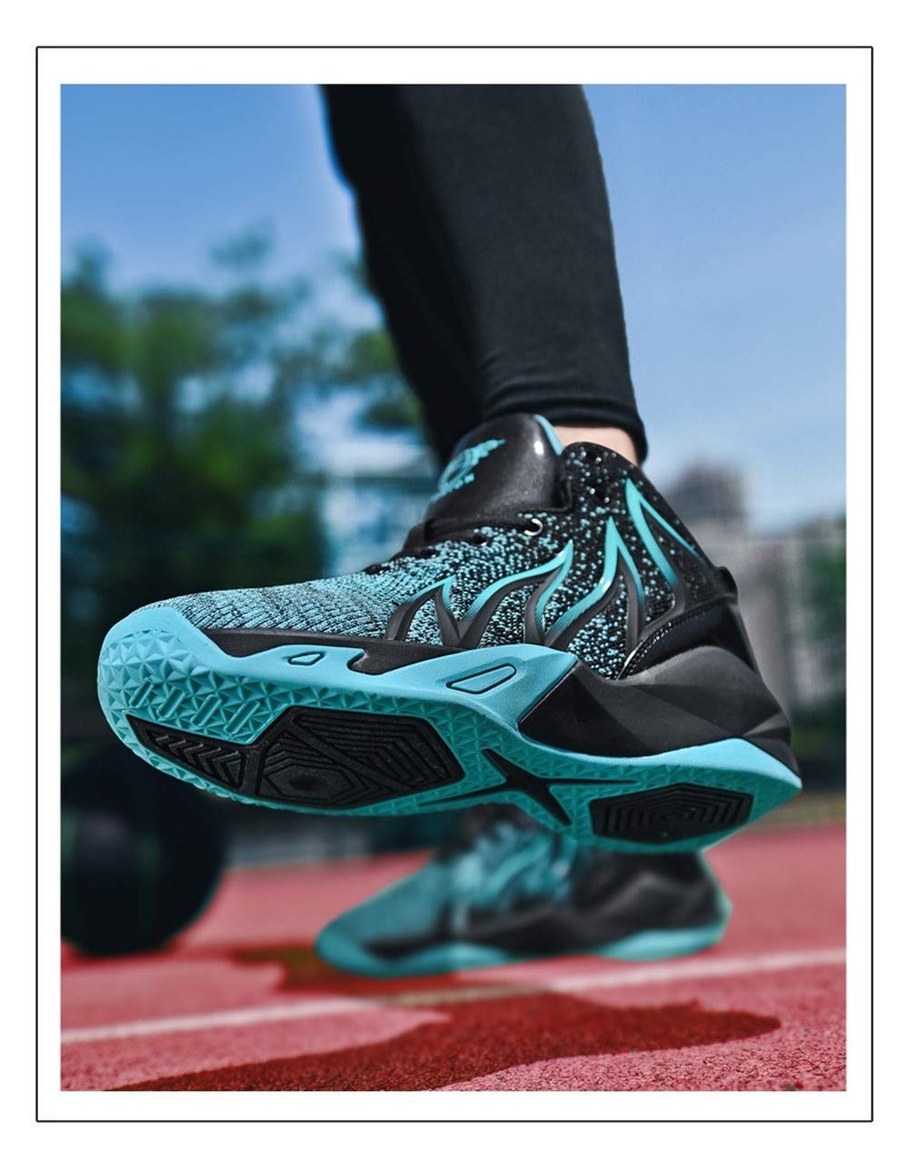 Men's Casual Basketball Shoes - Summer Trendy Running Sneakers for Large Size - Perfect for Sports, Gym Workouts & Student Campus Life