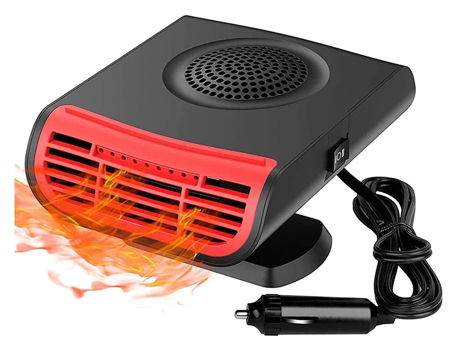 12V Car Heater Fan - Portable Electric Vehicle Heater with Aromatherapy Function for Defrosting & Defogging - Perfect for Winter Driving, Camping & Emergency Car Warmth