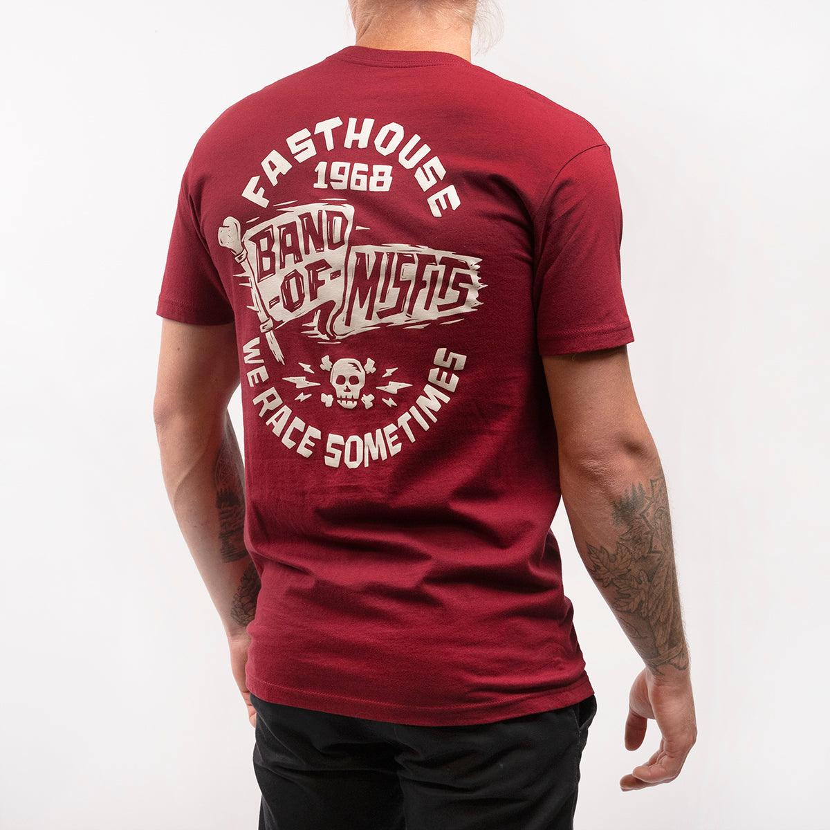 Marauder Tee Cardinal Red - Stylish & Comfortable Men's Graphic T-Shirt for Casual Wear & Street Fashion