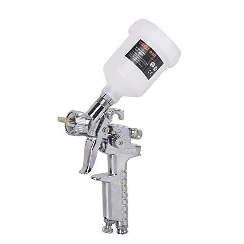 Valu-Air Mini HVLP Gravity Feed Touch Up Air Spray Gun with 0.8mm Nozzle - Professional Paint Sprayer for Automotive, Woodworking & DIY Home Projects