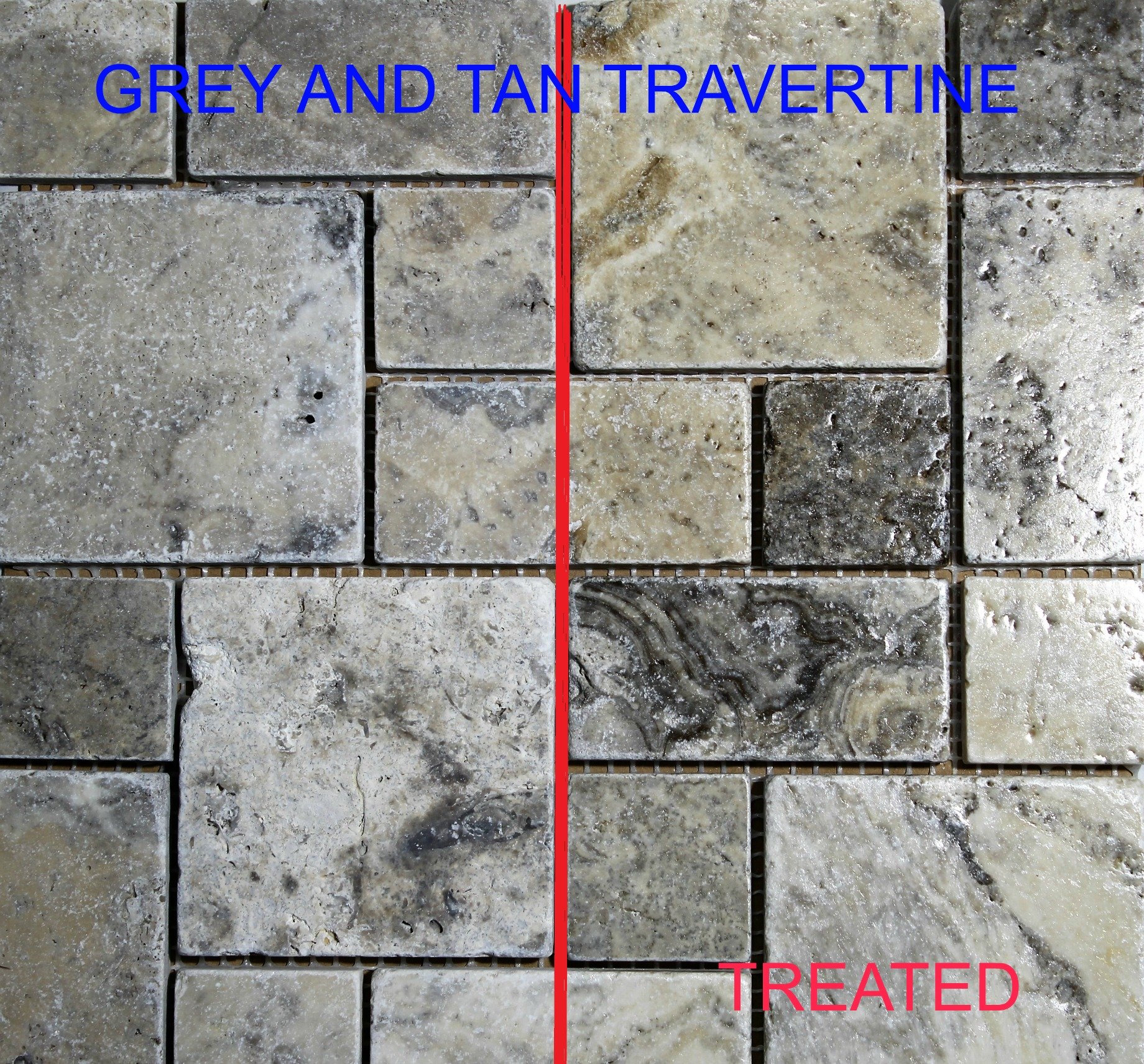 Wet Look Stone Sealer 1-Quart | Ultimate Grout Cleaner 1-Quart | Intensive Stone Cleaner 1-Quart – Perfect for Bathroom Tile, Kitchen Countertops & Outdoor Stone Surfaces