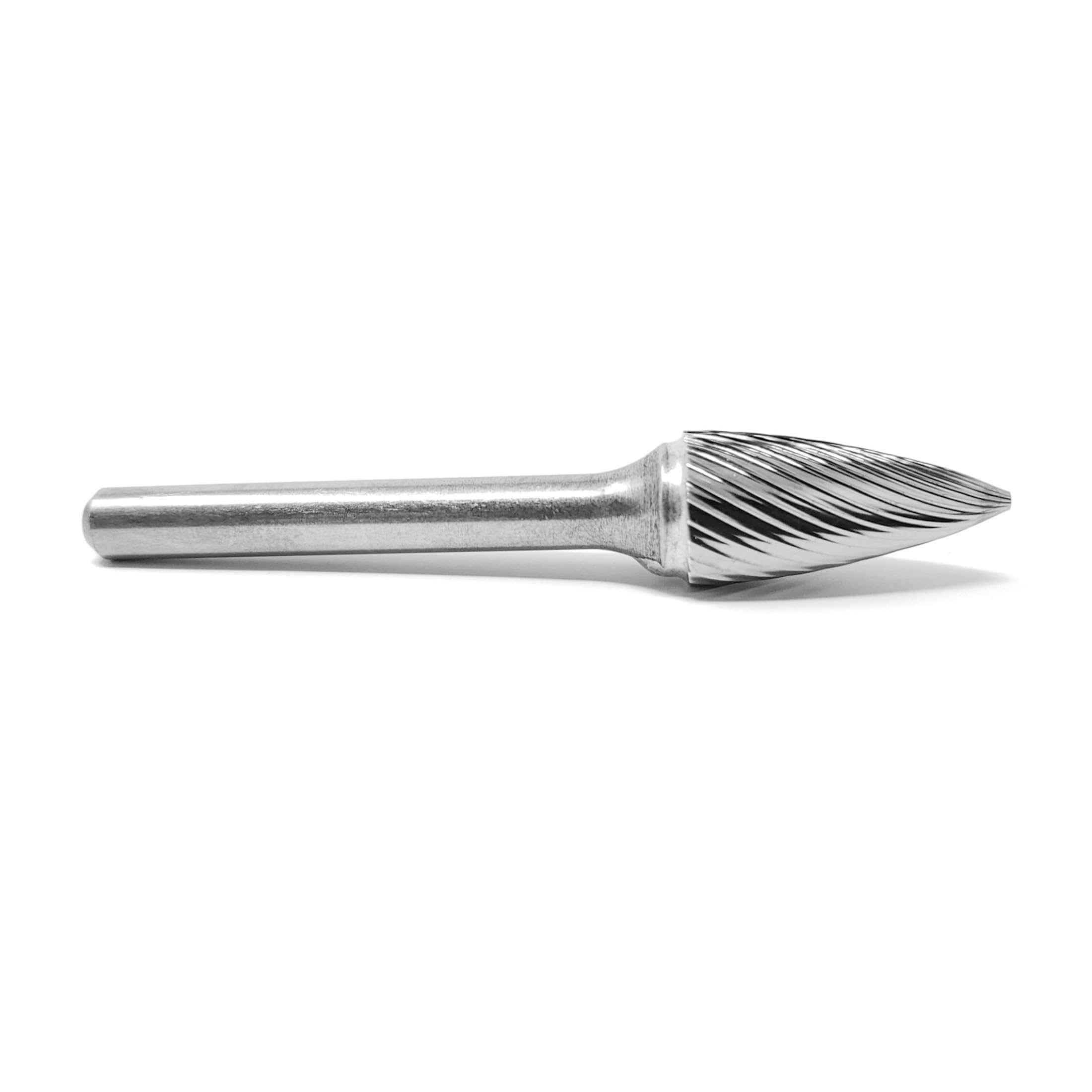 SG-5 Single Cut Carbide Burr Die Grinder Bit 1/2