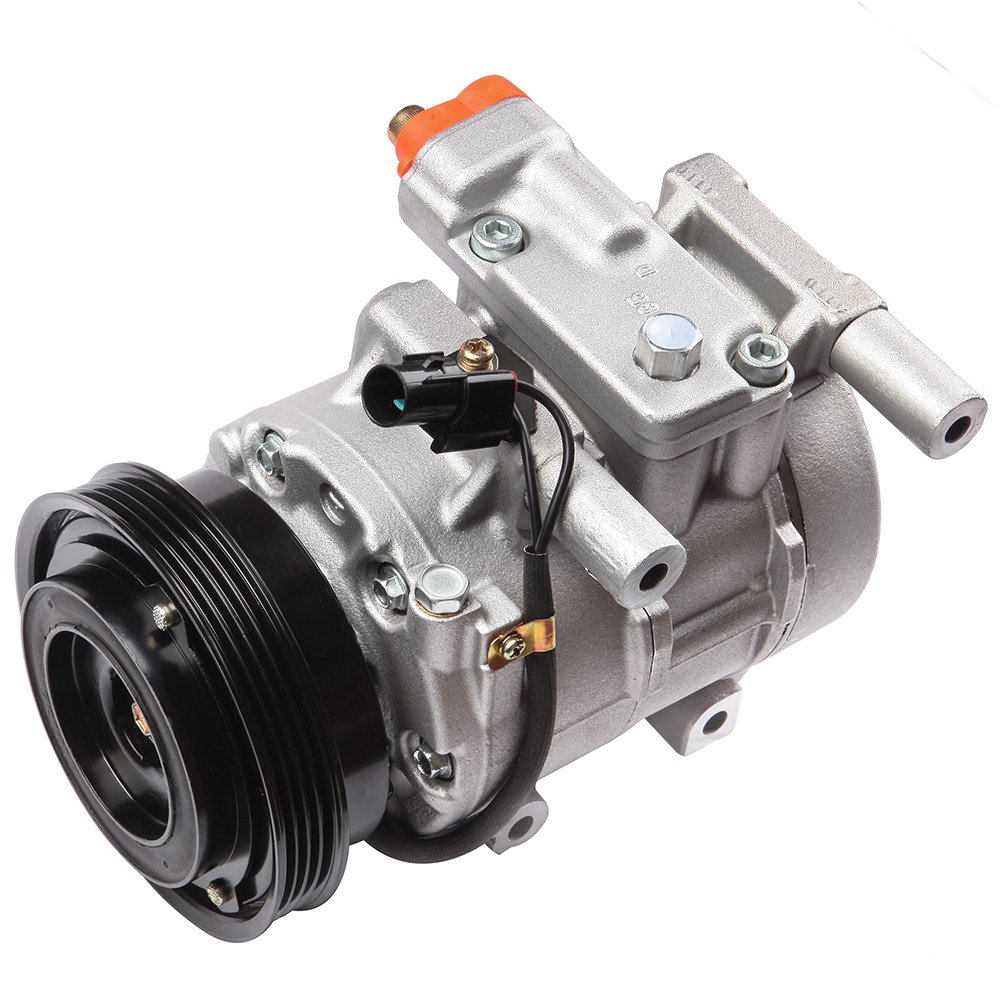 ALEGE Air Conditioner Compressor with Clutch Replacement for 2006-2011 Kia Rio - Compatible with CO 10980C - Perfect for Summer Cooling & Car AC Repair