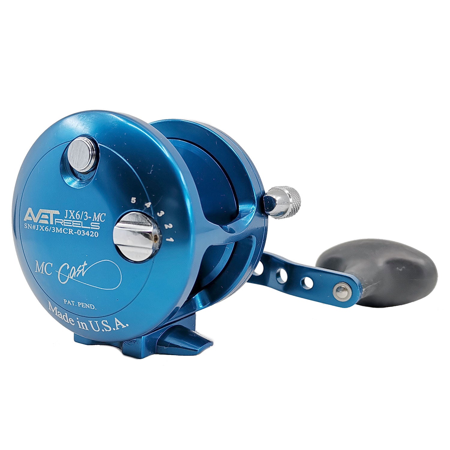 Avet JX G2 6/3 MC Two Speed Fishing Reel - Saltwater & Offshore Game Fishing Gear for Tuna, Marlin, and Big Game Fish