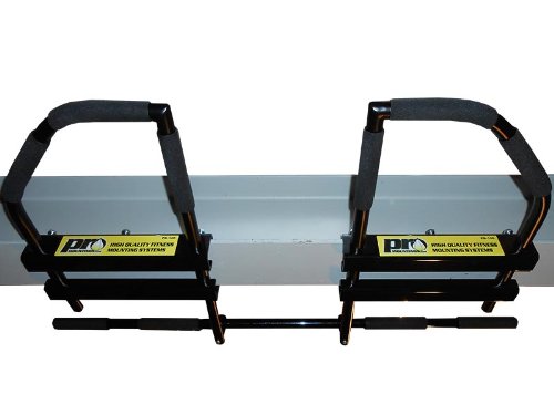 Heavy Duty I-Beam Pull Up Bar with Long Straight Bar - 5 Adjustable Grips for Home Gym, Strength Training & Full Body Workout