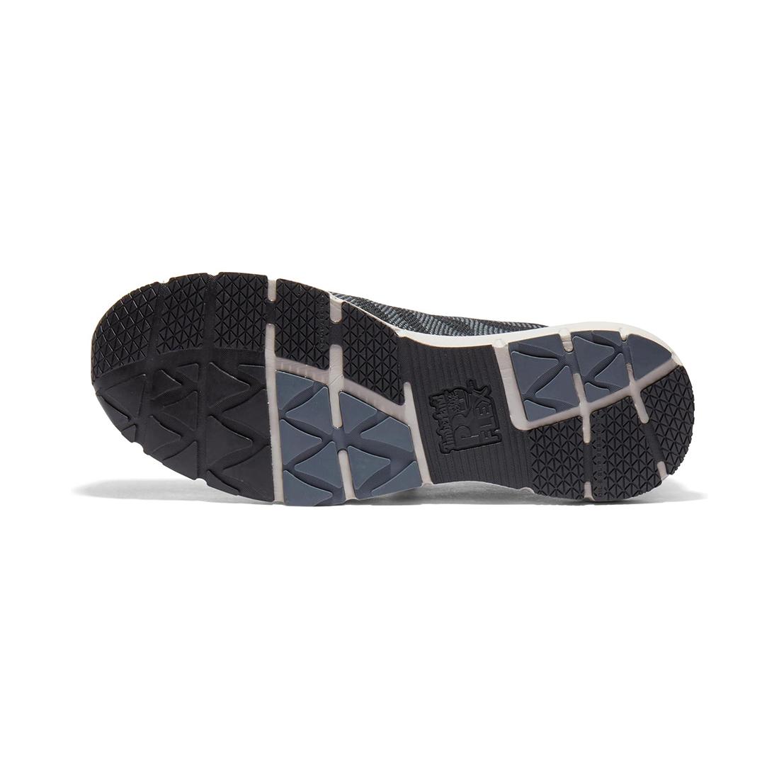 Radius Knit Composite Toe Work Shoes - CSA Certified Safety Footwear for Men & Women | Black/Grey | Lightweight & Breathable for Construction, Warehouse & Industrial Work