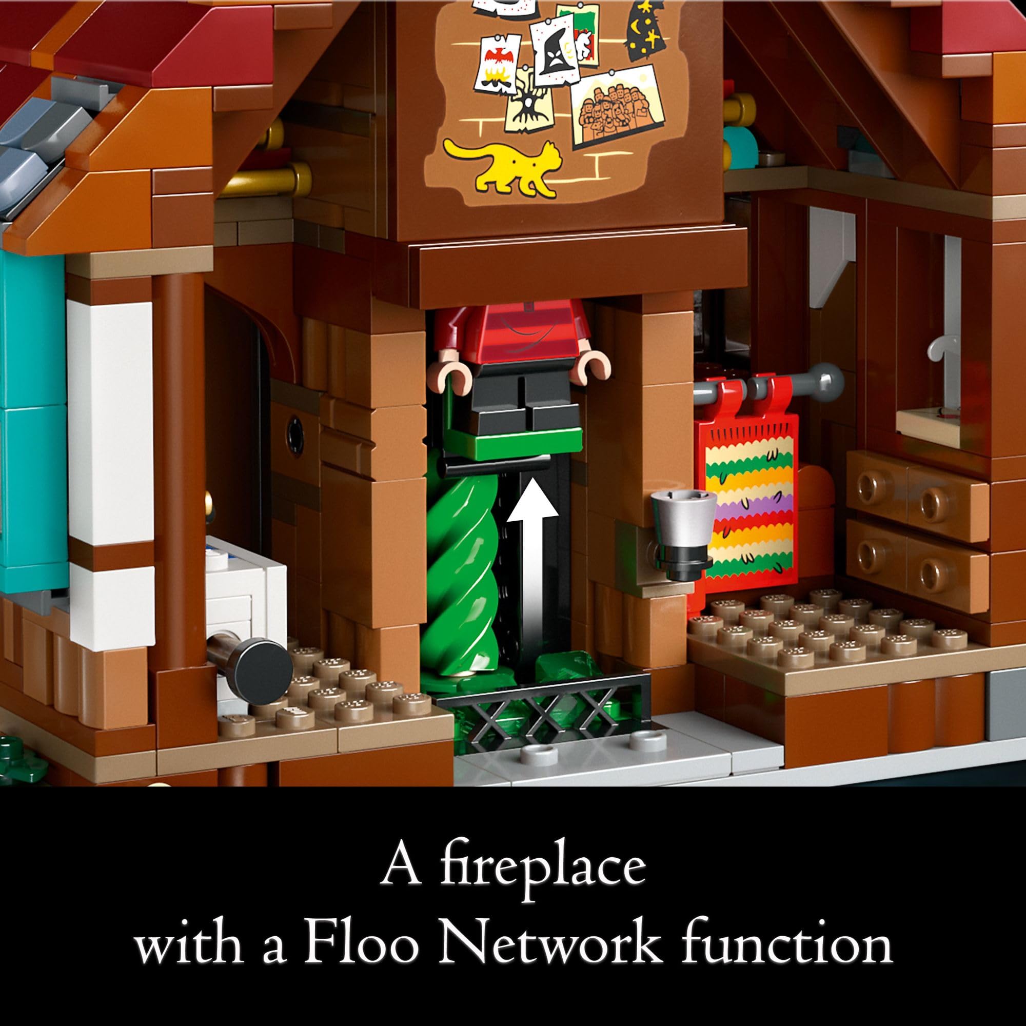 LEGO Harry Potter The Burrow Building Set 76437 - Collectible Weasley House Kit with 10 Minifigures - Perfect Gift for Adult Fans, Men & Women - Great for Home Display, Harry Potter Collection & Creative Play