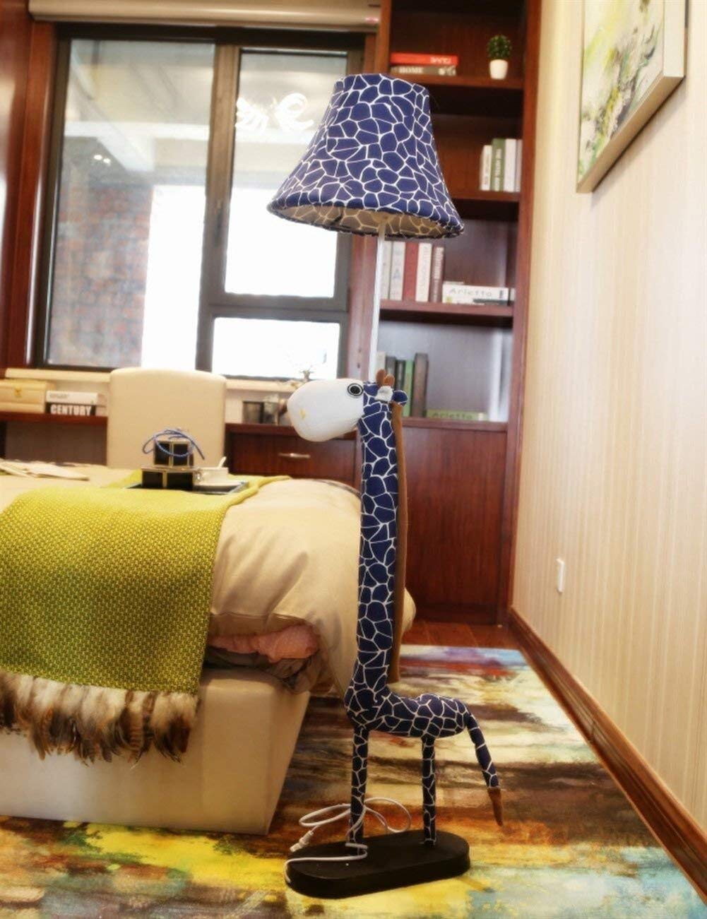 KANJJ-YU Rotatable Animal Floor Lamp - Cute Cartoon Cloth Art Night Light for Kids Bedroom & Living Room with Bulb & Power Switch | Perfect for Nursery Decor, Reading Nook & Cozy Ambience