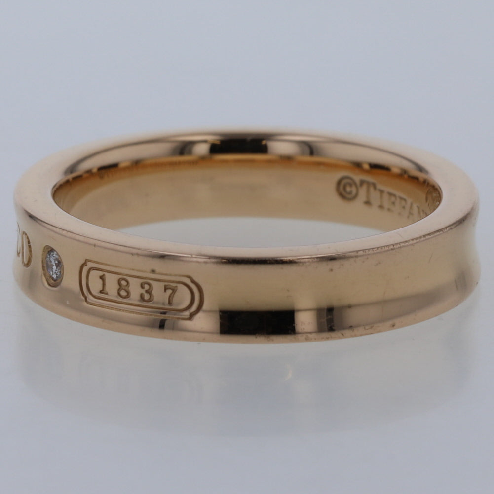 1837 Diamond Band Ring for Women - 14K White Gold Wedding & Anniversary Ring - Elegant Stackable Ring for Everyday Wear & Special Occasions