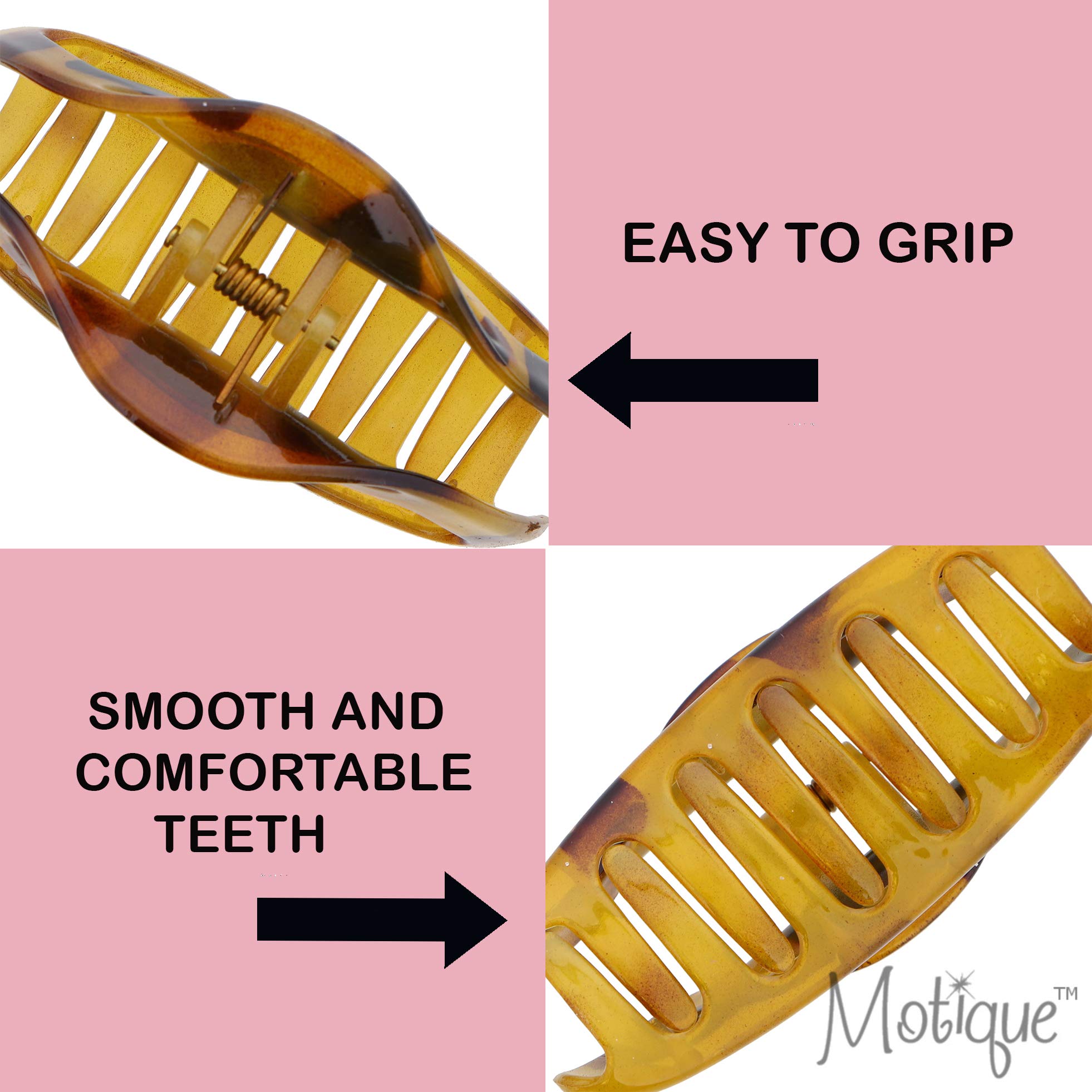 3.5 Inch Gold Leopard Print Acrylic Jaw Clip Hair Claw for Women - Perfect for Casual, Office, and Party Hairstyles