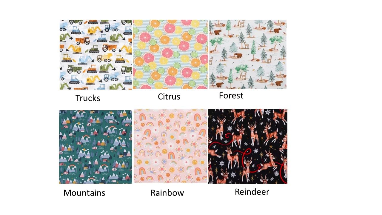 Personalized Kids Lunchbox Napkins - Custom Name & Prints, 12x12 Inch Cotton Single-Ply Set of 5 - Perfect for School Lunches, Picnics & Birthday Parties
