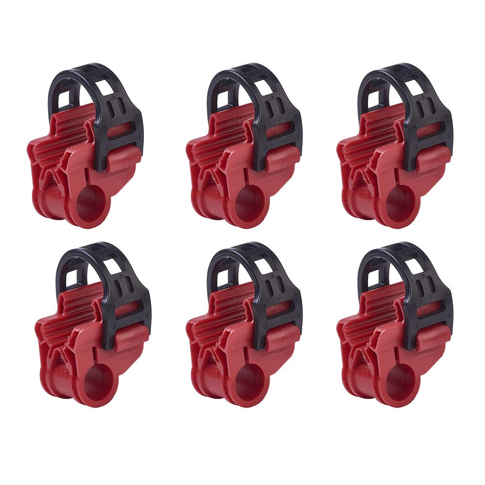 Blueshyhall 6 Pack Heavy Duty Replacement Hooks - Spare Hooks for Hanging Tools, Keys & Home Organization (Ideal for Garage, Kitchen & Office)