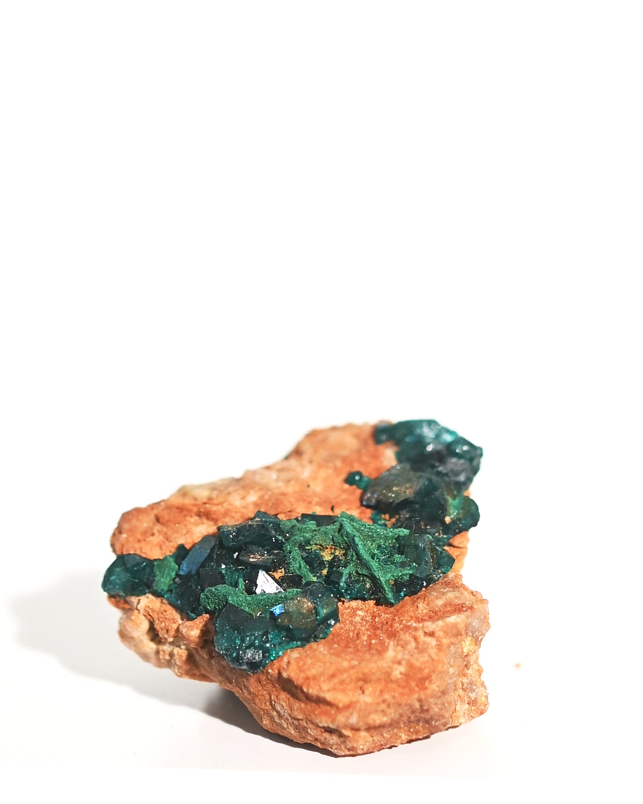 Natural Malachite Dioptase Mineral Specimen - 3 Inch Raw Crystal for Collectors, Healing & Home Decor | Perfect for Meditation, Energy Work & Display Cases