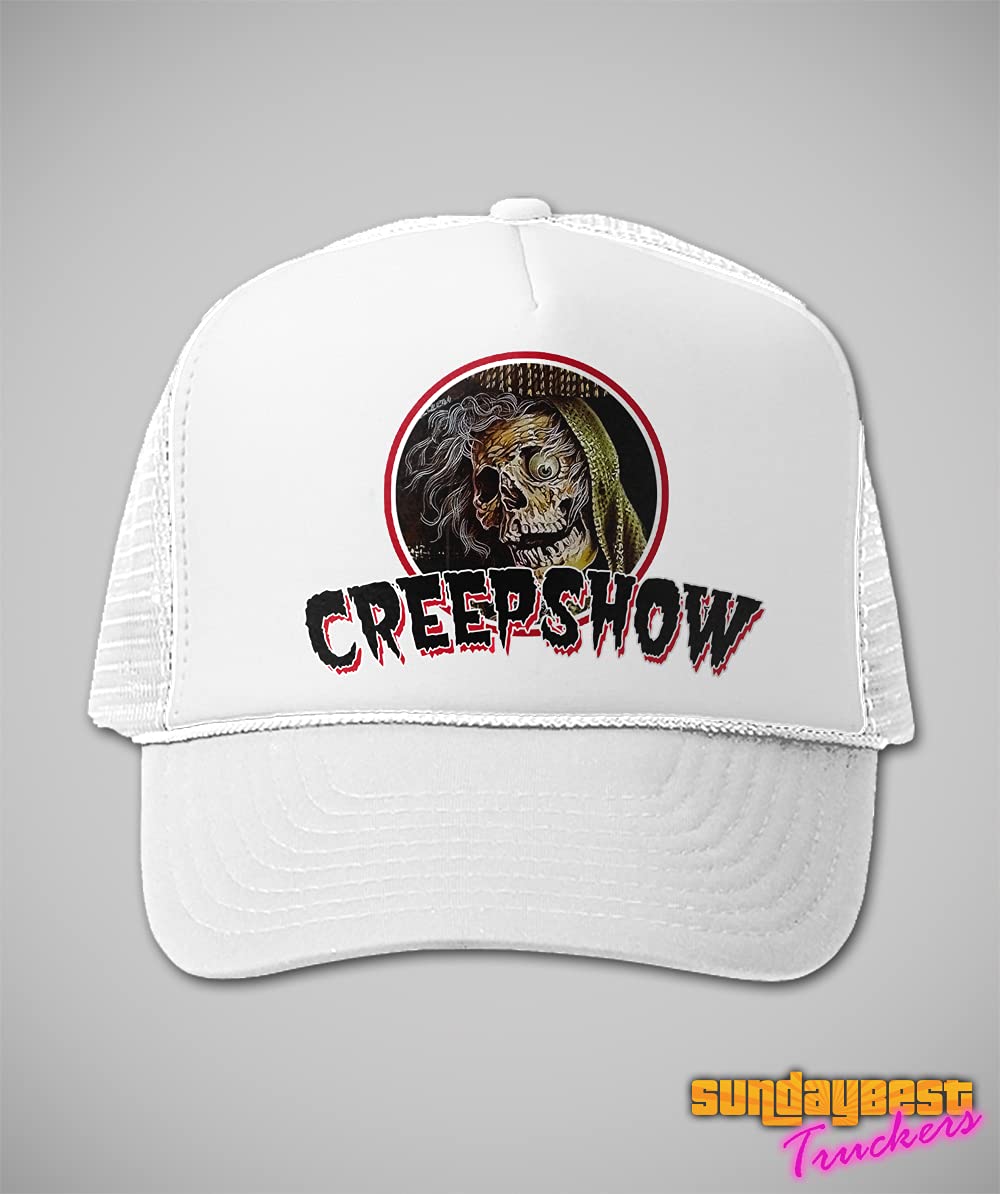 Creepshow Horror Movie Trucker Hat - Retro 80s Film Merch for Men - Perfect Halloween Gift for Horror Fans - Great for Cosplay, Conventions & Movie Nights