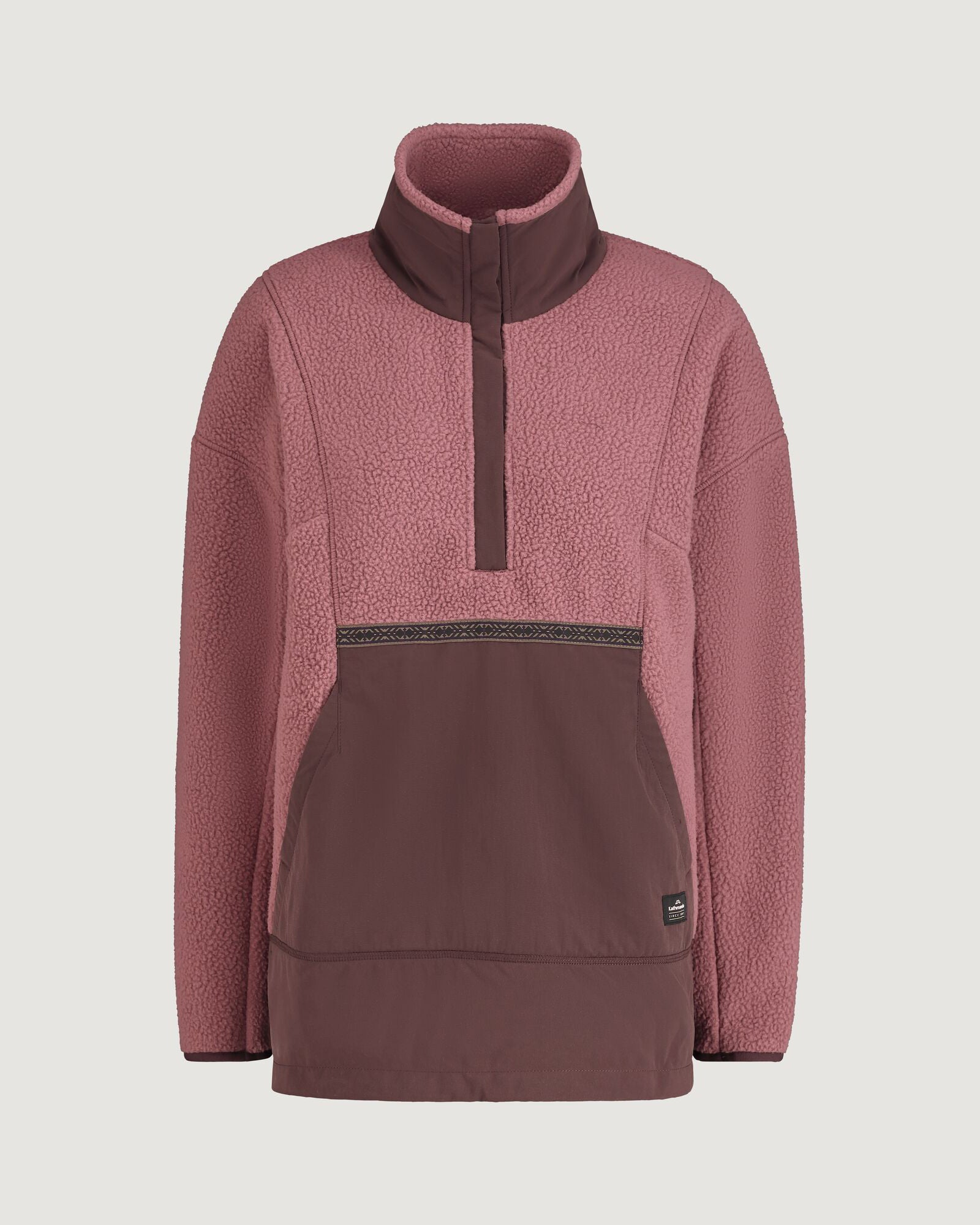 Co Z High Pile Women's Pullover Sweater - Soft Fleece Winter Hoodie for Women, Cozy Oversized Knit Sweatshirt (Bliss/Pony) - Perfect for Casual Outfits, Lounge Wear & Cold Weather Fashion