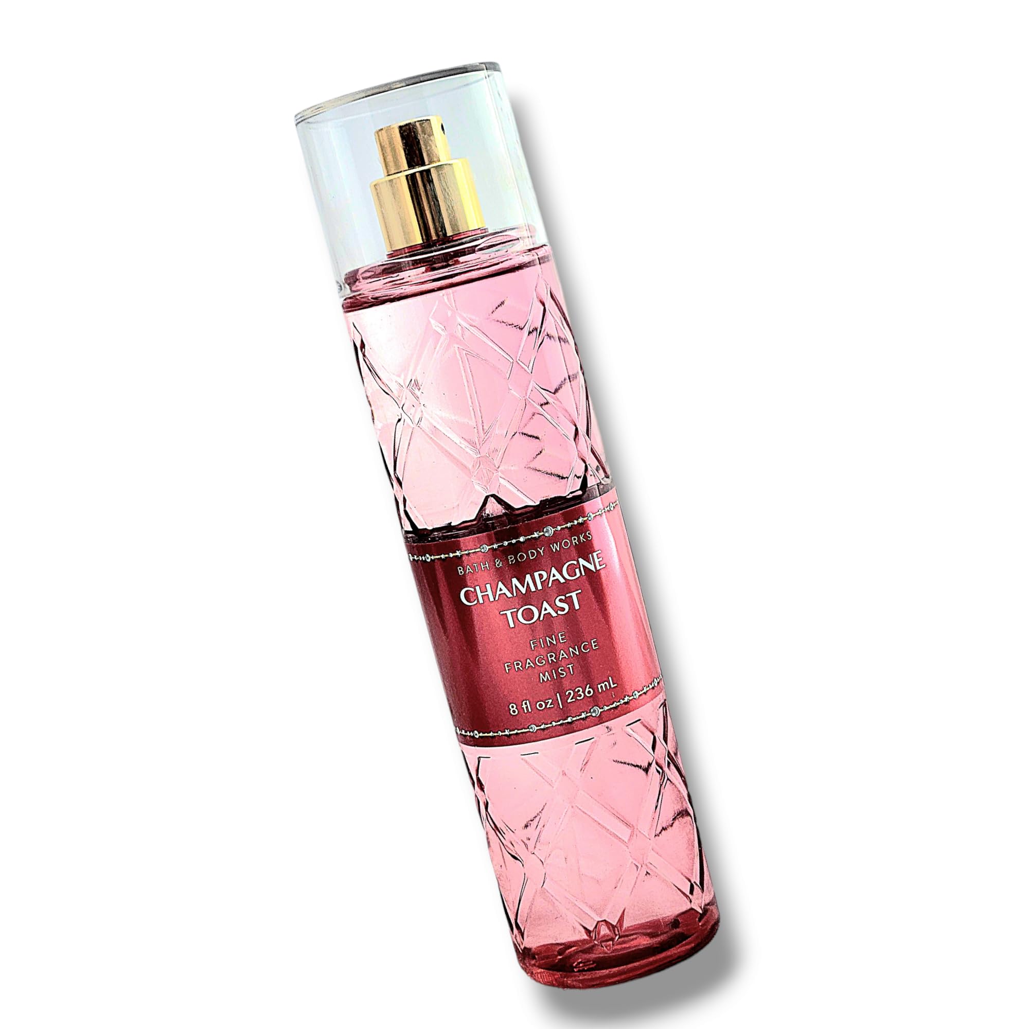 Bath & Body Works Champagne Toast Fine Fragrance Body Mist Spray - 8 Fl Oz (Pack of 1) | Lightweight, Long-Lasting Perfume Mist for Women | Perfect for Daily Use, Parties & Special Occasions