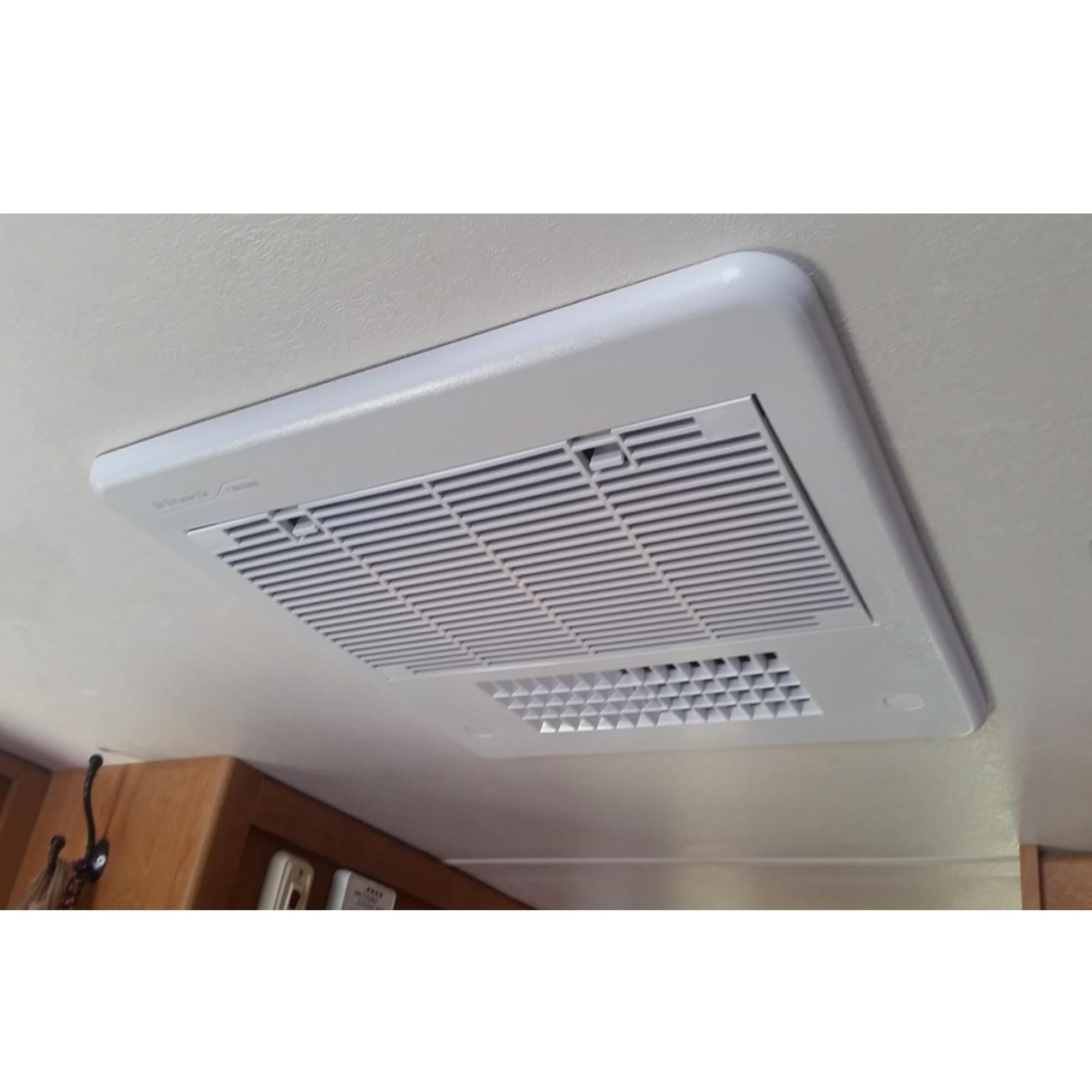 iFJF RV Air Conditioner Ducted Air Grille & Filter Pad Assembly Replacement for 3104928.019 - Easy Install Polar White (2-Pack) - Perfect for RV AC Maintenance & Cooling System Upgrades