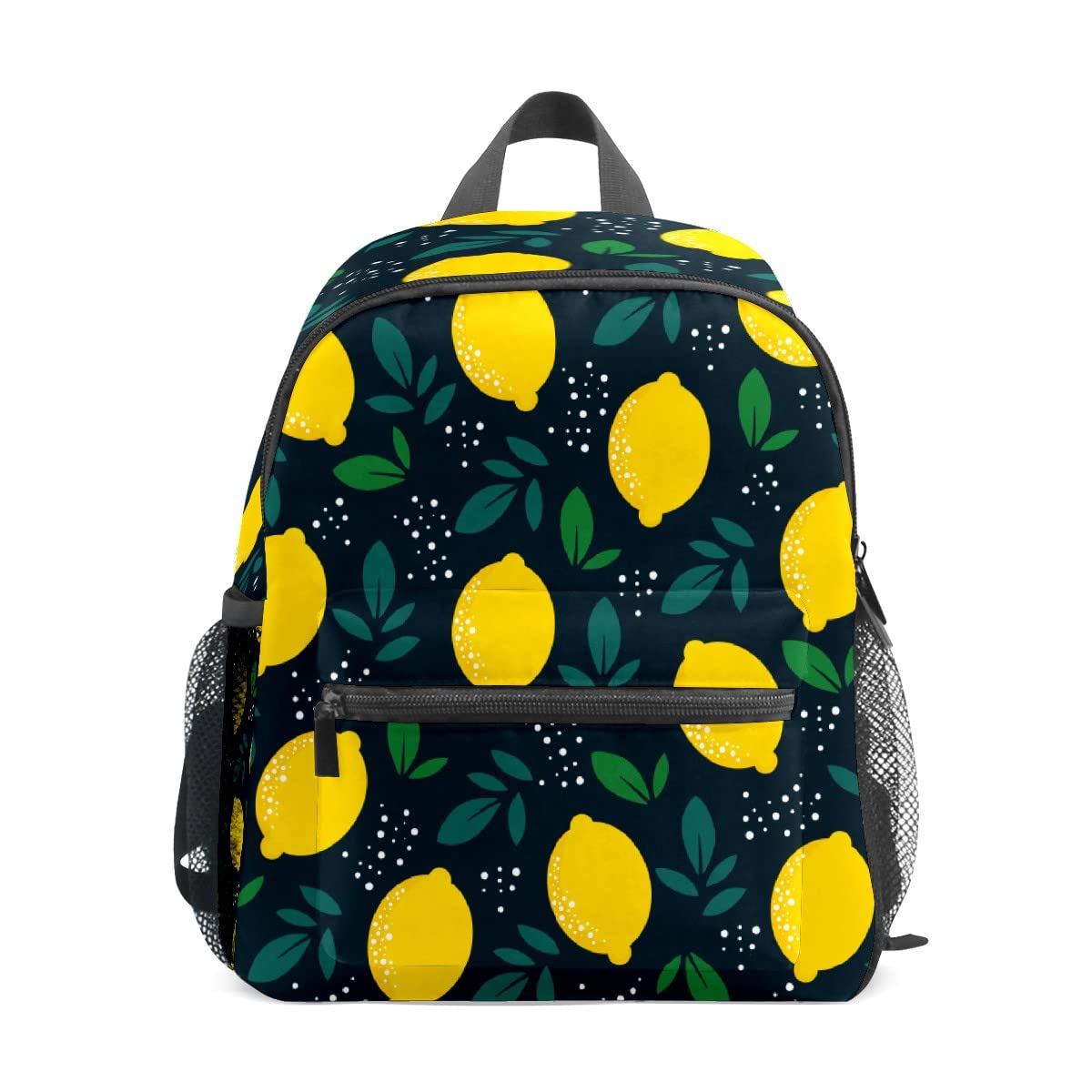 Happy Sukkot Lemon Print Mini Backpack for Girls & Women - 12 Inch Small Travel Purse, School Bag for Kids & Teens - Perfect for Holidays, Travel & Daily Use