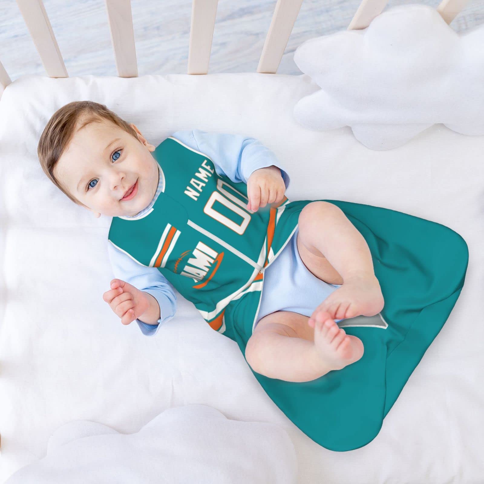 KREDE Personalized Baby Clothes for Boys & Girls - Miami-Inspired Infant Outfits | Perfect Newborn Gifts for Baby Showers, Birthdays & Special Occasions