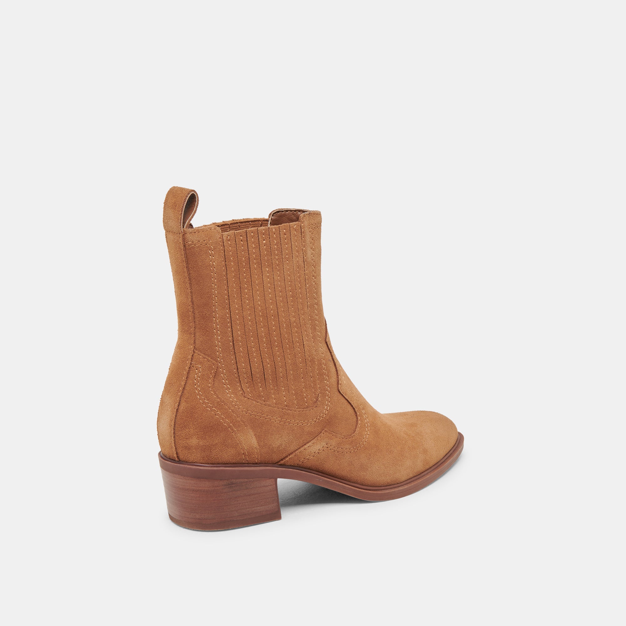 Brylee H2O Wide Booties - Brown Suede Waterproof Boots for Women - Comfortable & Stylish for Outdoor, Rainy Days & Casual Wear