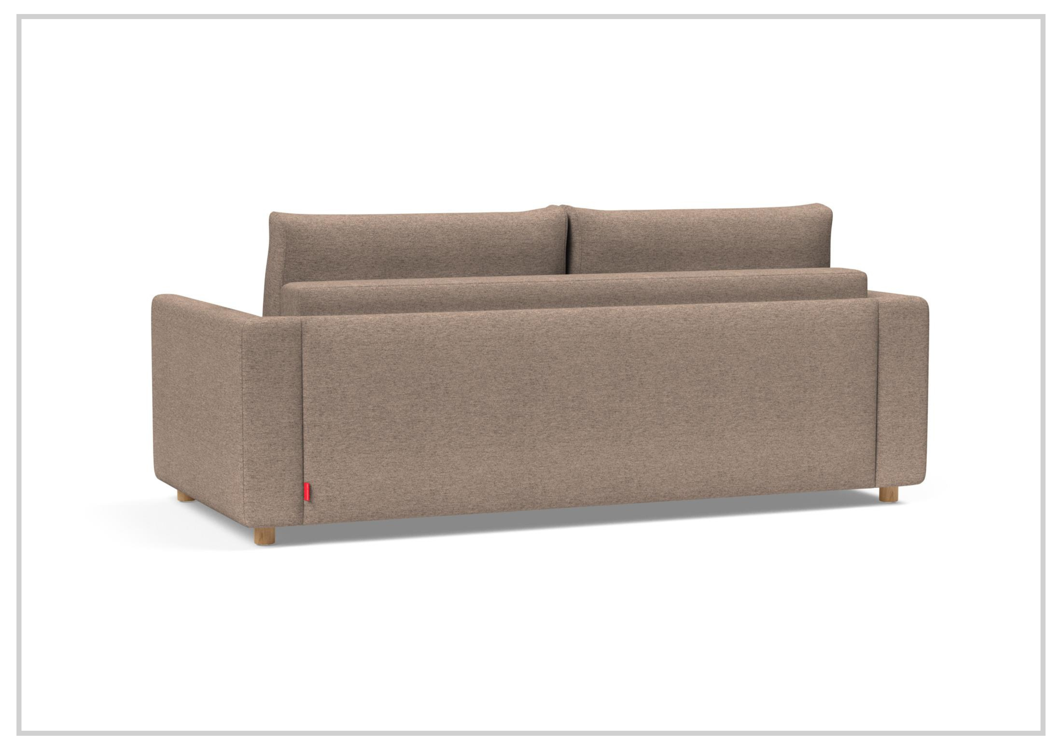 Innovation Living Neah Fabric 2-Seater King Size Sleeper Sofa Bed - Convertible Comfort for Small Spaces & Guest Rooms