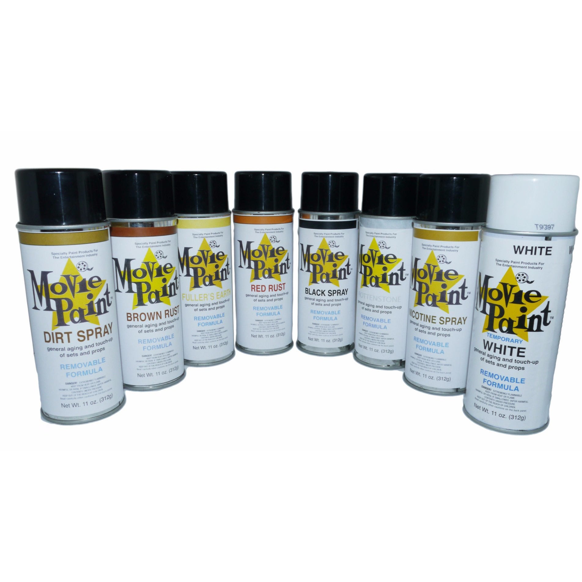 MOVIE PAINT Aerosol Spray (11 oz) - Professional Prop & Set Design Paint for Film, Theater, and Cosplay - Matte Finish for Realistic Effects