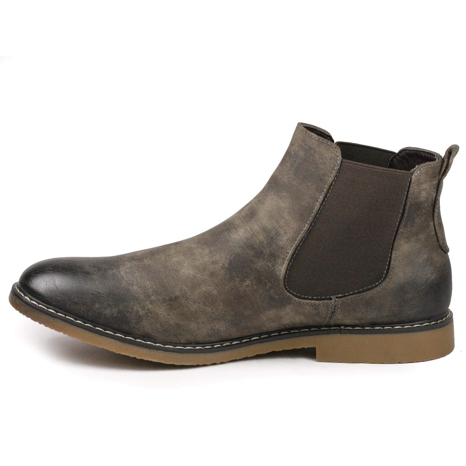 Metrocharm MC124 Men's Chelsea Boots - Stylish Formal & Casual Ankle Boots for Business, Office & Night Out - Comfortable Leather Dress Shoes for Men