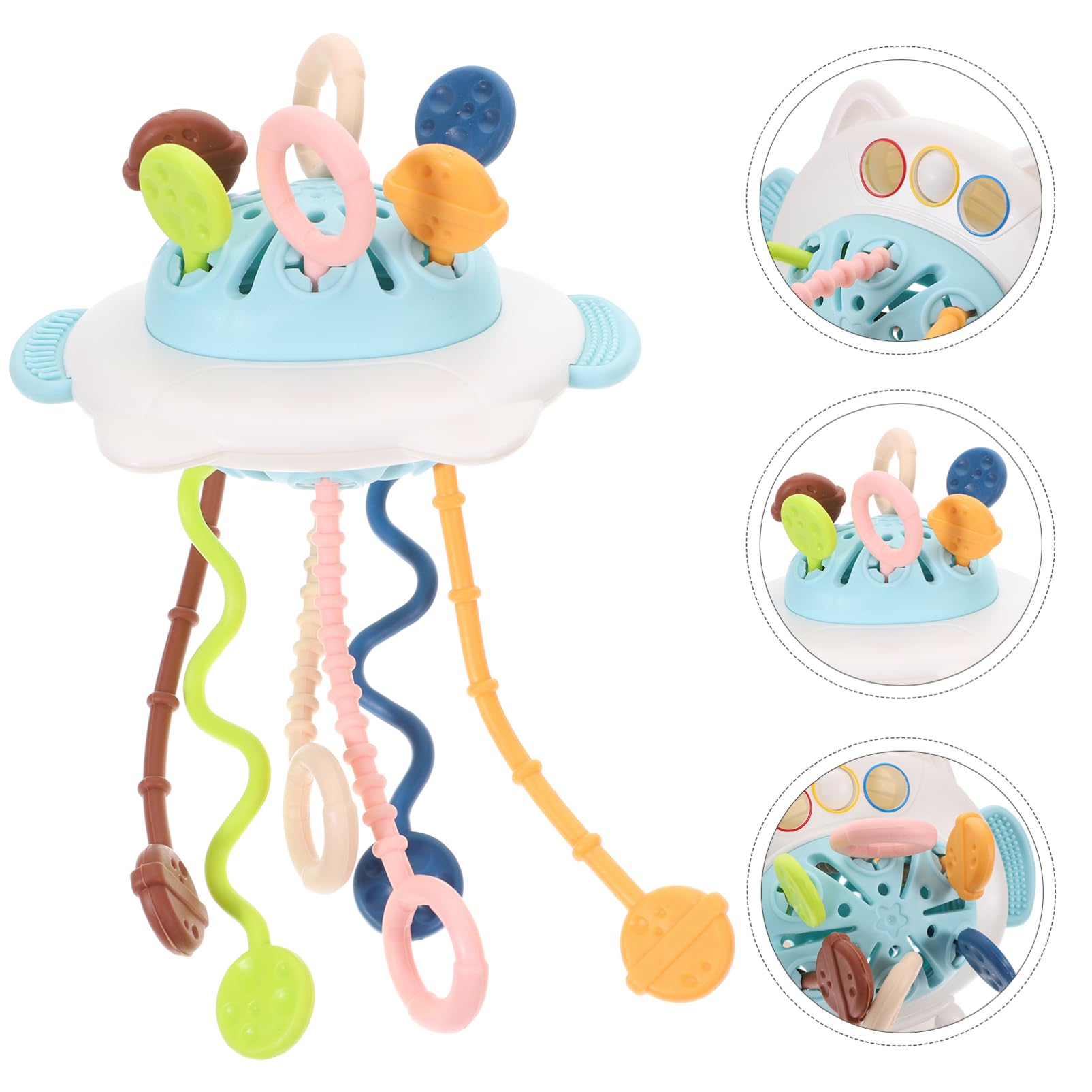 Toyvian 2-Pack Drawstring Bath Toys for Kids - Sensory & Educational Plastic Water Play Toys for Toddlers - Perfect for Bathtime Fun & Early Learning Development