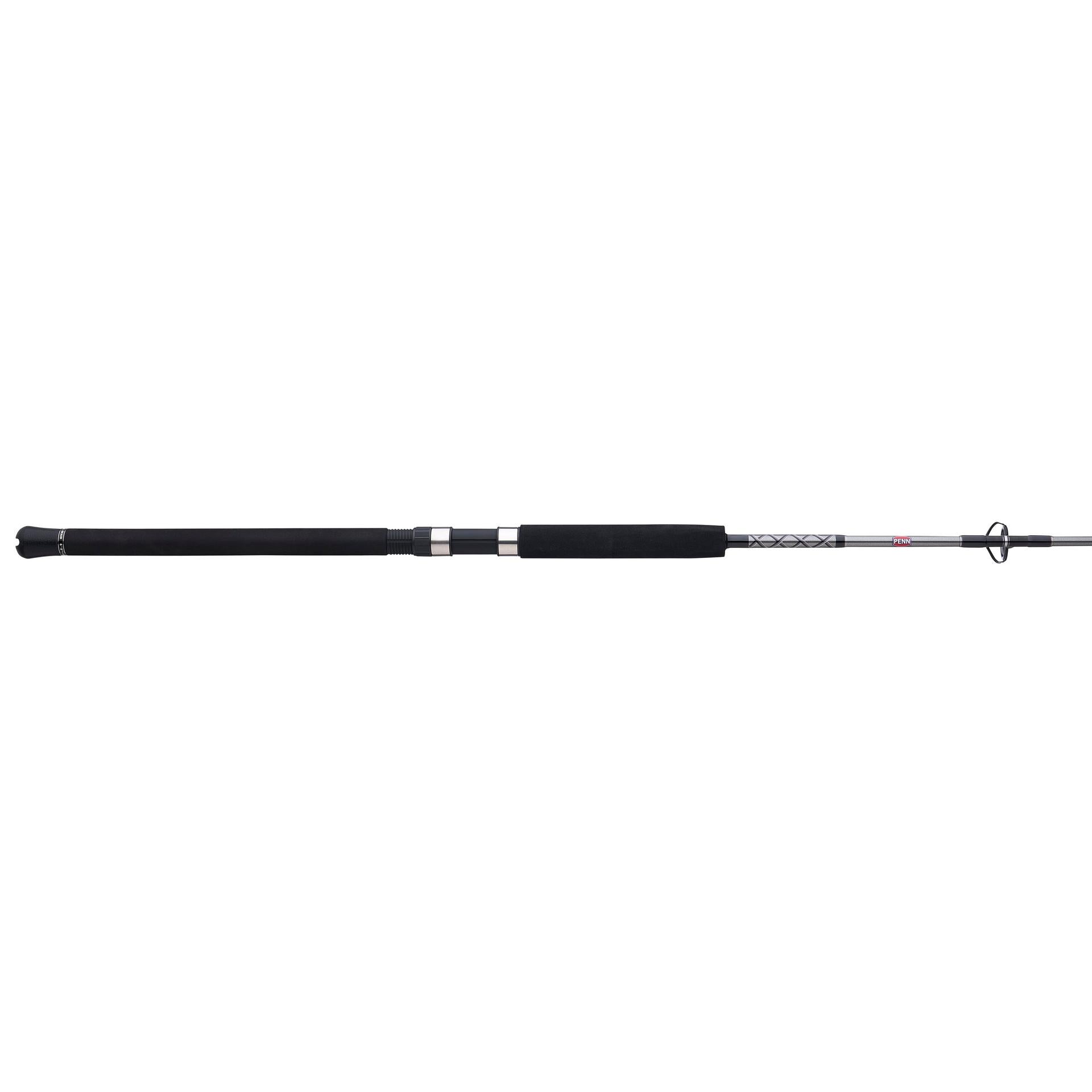Ally™ II Spinning Boat Fishing Rod - Saltwater & Freshwater Fishing Pole for Offshore & Inshore Angling - Perfect for Trolling, Casting & Bottom Fishing from Boats, Docks & Shorelines