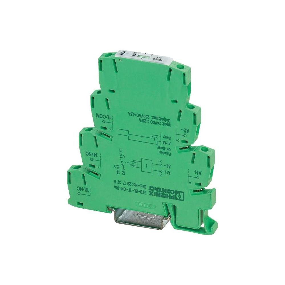24V Timer Relay Switch with ON Delay Function - Perfect for Industrial Automation, HVAC Systems & Electrical Control Panels