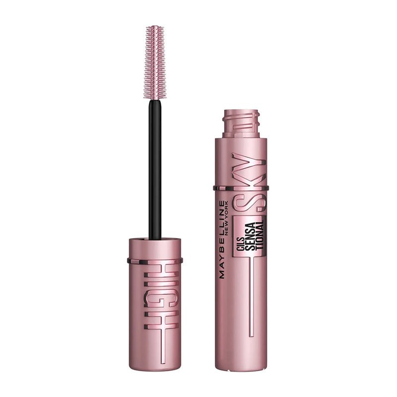 Maybelline Lash Sensational Sky High Volumizing & Lengthening Mascara - Waterproof Black for Dramatic Lashes | Perfect for Daytime Wear & Special Occasions