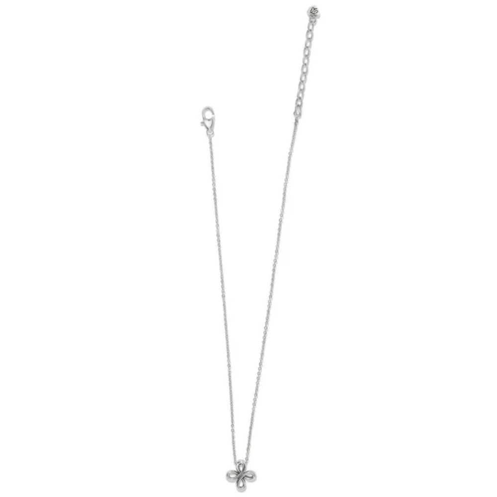 Brighton Interlok Curve Necklace - Elegant Sterling Silver Jewelry for Women | Perfect for Everyday Wear, Date Nights & Special Occasions