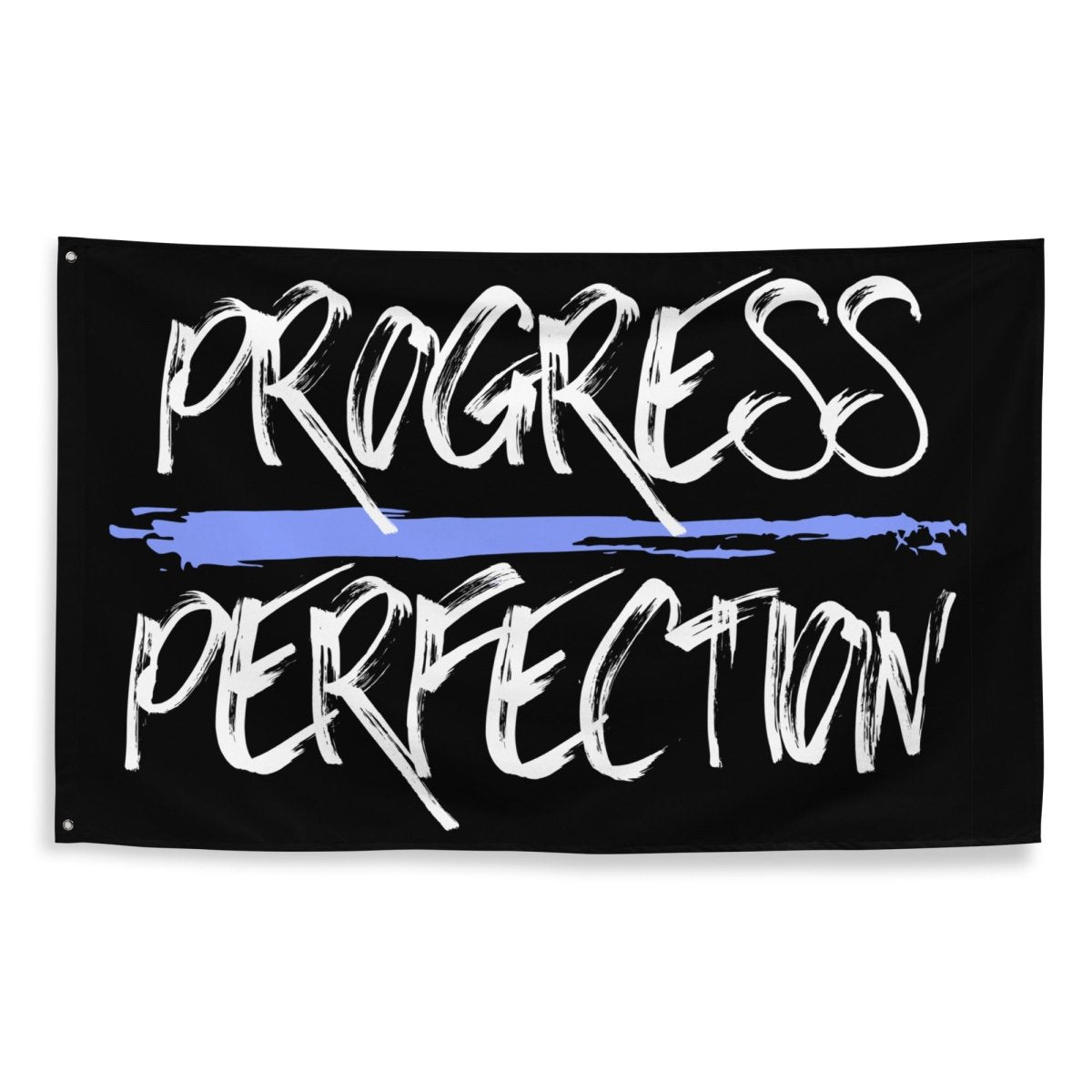 Progress Over Perfection Motivational Flag - Inspirational Banner for Home Office Decor, Gym Wall Art & Workout Motivation - Perfect for Work Spaces, Fitness Rooms & Personal Encouragement