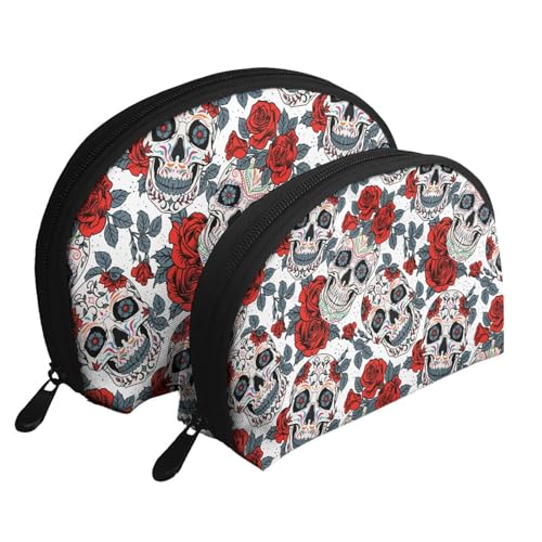 Skull Rose White