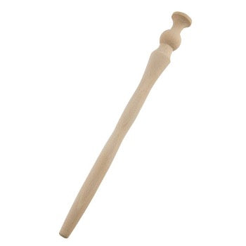 Dexam Wooden Porridge Spurtle - Traditional Scottish Kitchen Tool for Stirring Oatmeal, Soup & Stews - Perfect for Cooking, Baking & Serving