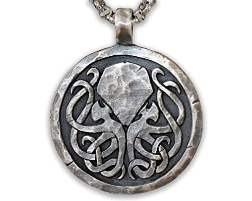 Silver Lovecraft Cthulhu Octopus