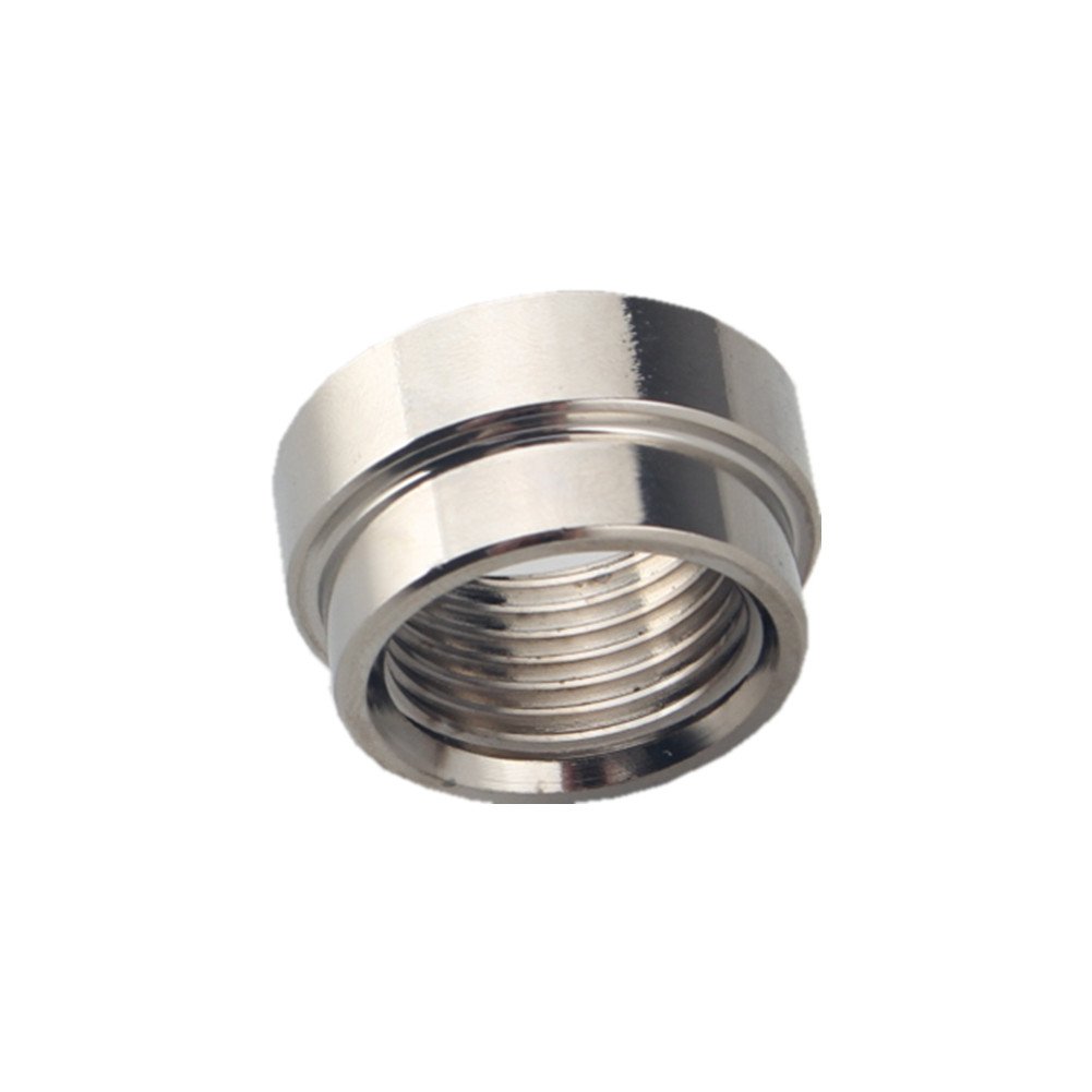 JGR O2 Oxygen Sensor Stepped Weld Bungs - 5 Pack with M18 x 1.5 Threads - Compatible with Universal Exhaust Systems - Perfect for Automotive Repair & Performance Upgrades