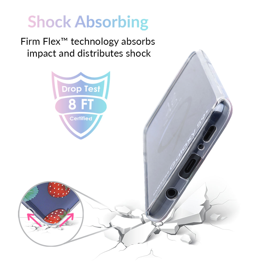 Samsung Galaxy Phone Case with Strawberry Fields Design - Trendy Protective Cover for Everyday Use & Gifting