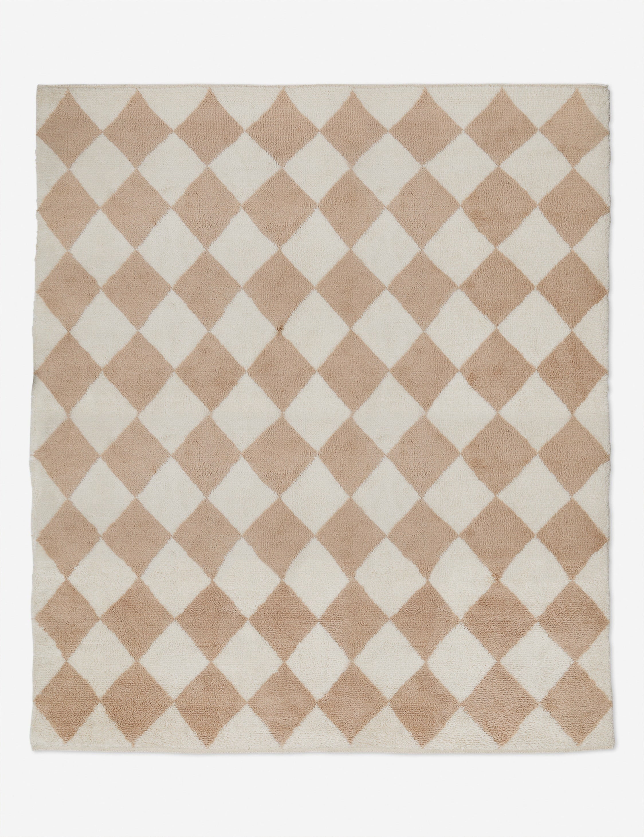 Hand Knotted Wool Moroccan Shag Rug - Soft & Plush - Perfect for Living Room, Bedroom, or Nursery - Boho Chic Home Decor