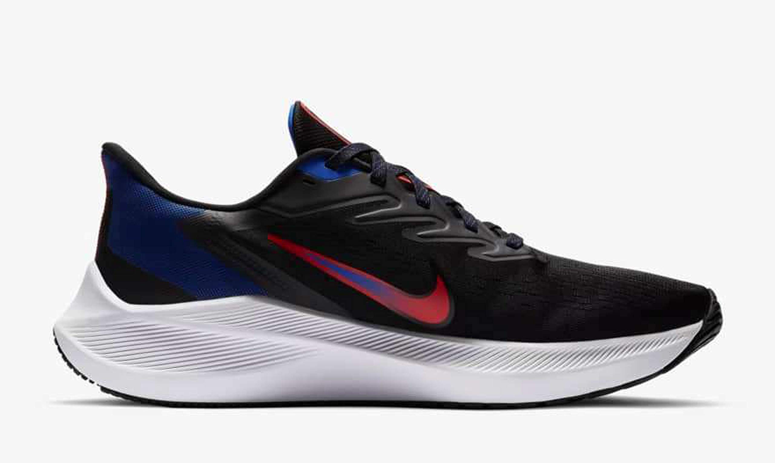 Nike Men's Zoom Winflo 7 Running Shoes - Lightweight Cushioned Sneakers for Jogging, Training & Gym Workouts